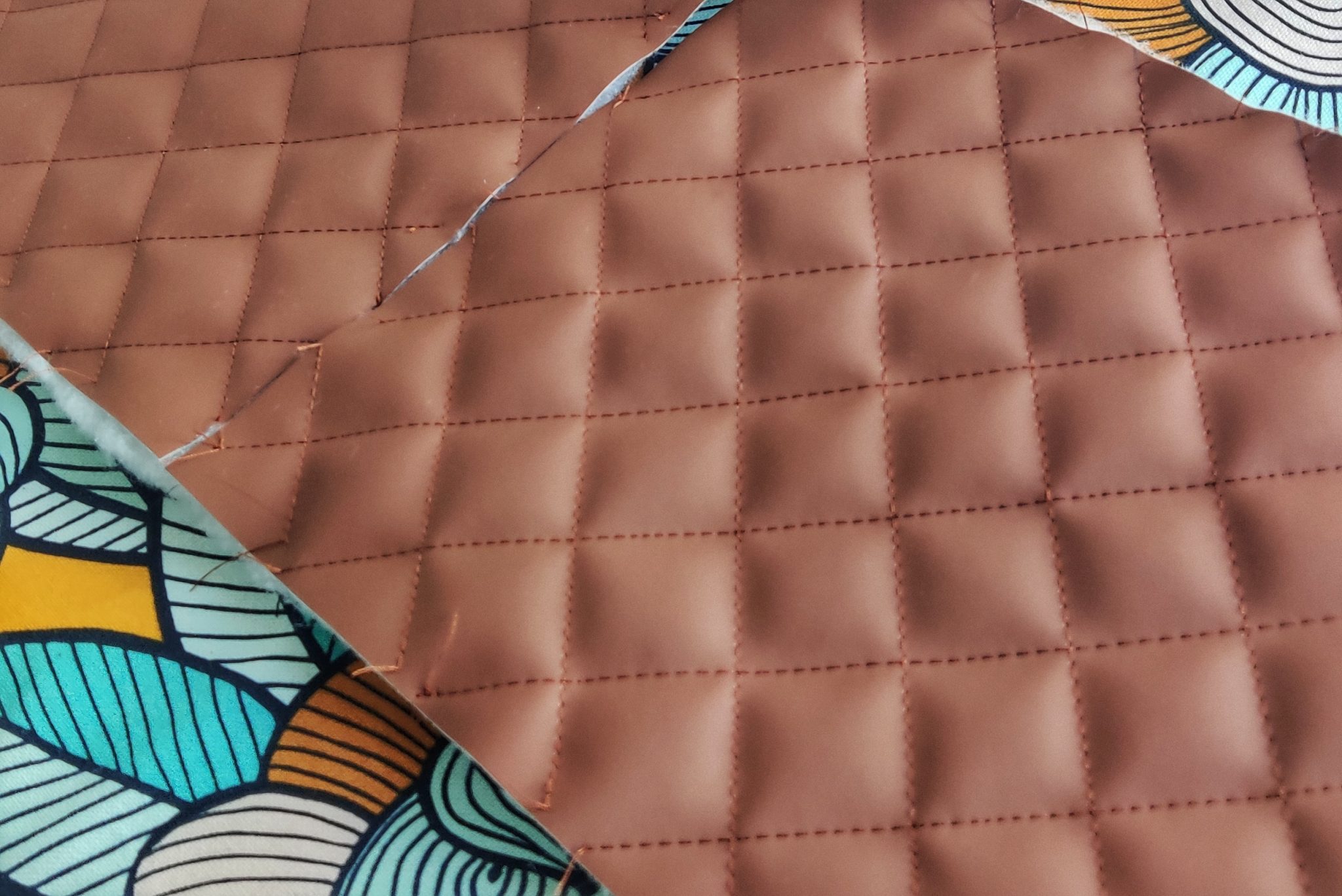 Manteau Matelassé Urban Republic – Junior, Taille S, Taupe Clair, Simili Cuir