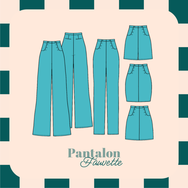 Salopette Fauvette – Patron de couture