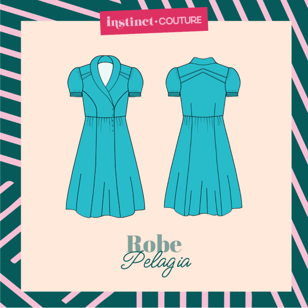 Robe Pelagia – Patron de couture