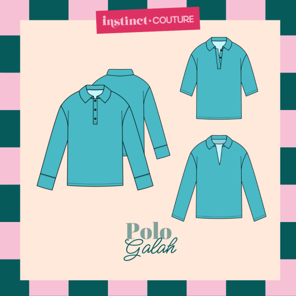 Polo Galah – Patron de couture
