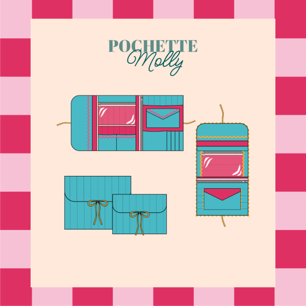 Pochette Molly - Patron de couture