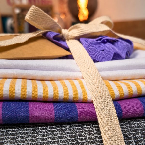 Kit couture - Danio jaune & mauve