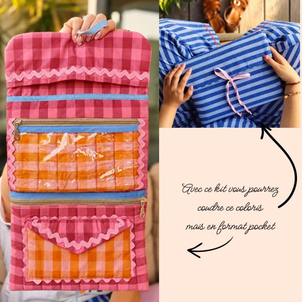 Kit couture - Molly Pocket bleue