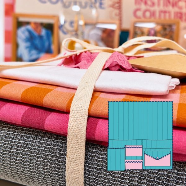 Kit couture - Danio orange & rose