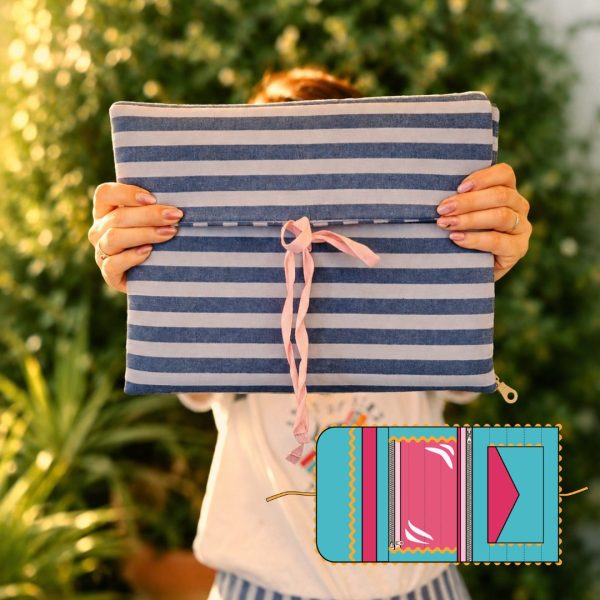 Kit couture - Molly Pocket bleue