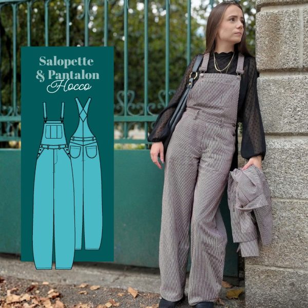 Salopette & Pantalon Hocco - Patron de couture